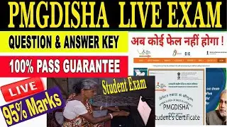 Pmgdisha Exam#Live  Test Pmgdisha