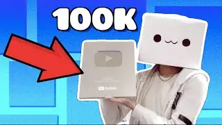 UNBOXING MY SILVER PLAY BUTTON! | Geometry Dash beanable