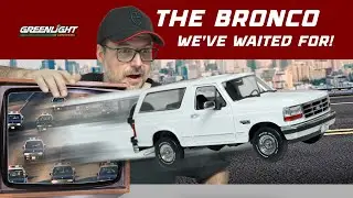 Reviewing Greenlight's 1/18 Iconic Bronco That Made TV History