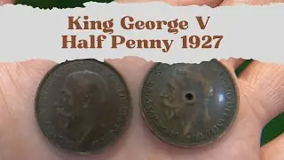 King George V Half Penny 1927