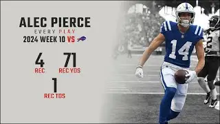 Alec Pierce Week 10 Replay: Every Target and Catch vs Buffalo Bills