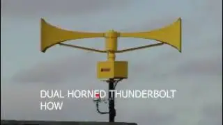Dual Horned Thunderbolt 1000T Siren Test