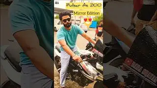 Pulsar As 200 | Mirror Edition | #viral #shortvideo #trending #bhopal #as200 #pulsaras200 #as200