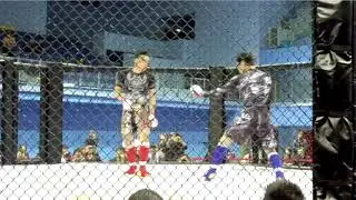 Wing Chun vs BJJ in MMA Match - Qi La La vs Katsuaki Aoyagi 2