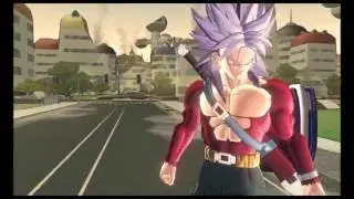 Dragon Ball Xenoverse (PC) Gameplay: Future Trunks SSJ4 Vs. Black SSJR [MOD]