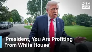 Trump's Fiery Clash with Australian Journalist on Monetizing Presidency, Family Business | AC1G