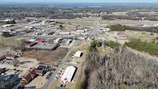 Vacant Lot Drone Video