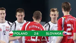 WUC 2018 - POL v SVK Highlights (Men)