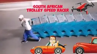 South African Checkers trolley worker has mad skills