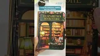 Custom LED Magic Book Lamp - Gift For Readers - Light Up Your Own Little Bookstore - WBL-MQ0501 V3.1