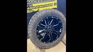 Ion141 20x10 -19 Goodyear duratrac 33x12.50r20 #ionwheels #goodyear #goodyeartires #duratrac