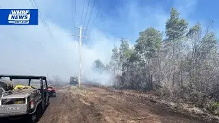 HCFR: Carolina Forest wildfire update, long heavy rain needed to extinguish