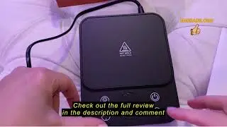 Review MXMZHXU Coffee Mug Warmer, Upgraded Smart Coffee Cup Warmer for Desk with 1H Water Drink Remi