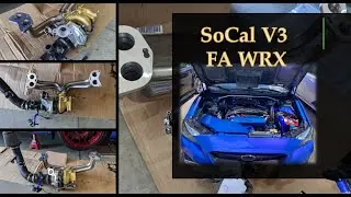 Socal V3 Turbo Killer B Headers & Forced Performance Turbo Inlet FA20 WRX