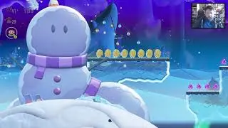 Super Mario Bros. Wonder - World 2: Fluff Puff Peaks Playthrough VOD