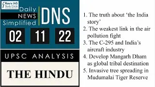 THE HINDU Analysis, 02 November, 2022 (Daily Current Affairs for UPSC IAS) &ndash; DNS