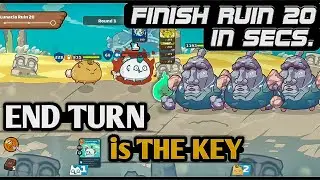 FINISH LUNACIA RUIN 20 IN SECONDS | ABP TIPS & TRICKS | AXIE INFINITY