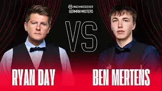 Ryan Day vs Ben Mertens | Full Match | German Masters 2025 Qualifiers
