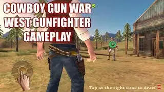 Guerra de Armas Vaquero Cowboy Gun War West Gunfighter Gameplay Android