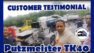 Putzmeister TK40 Trailer Pump | Customer Delivery & Operation Tutorial