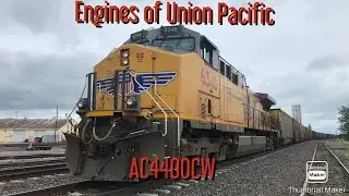 Engines of UP- AC44CW