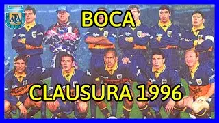BOCA CLAUSURA 1996 (campa&ntilde;a completa)