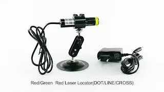 Set 20*90 660nm 100mw With Battery Case Red Module Alignment Laser