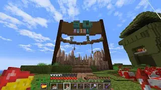 Playing SD Rush on the Cubscriber Minecraft Server.