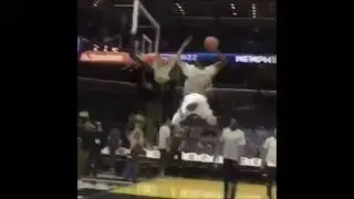 Must Watch! DJ Stephens Can FLY Head Above Rim!