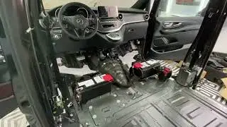 Upgrade Mercedes v-class w447 w448 Тюнинг, Шумоизоляция, Автозвук, Дооснащение в СПб.