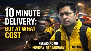 Raghav Chadha | The Truth of 10-Minute Delivery - Releasing 19th January 2026 | Trailer #GigWorkers