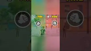 How to Master the Right and Left Fire Buttons in BGMI #shorts