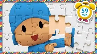 😛 POCOYO FRAN&Ccedil;AIS - Jeux de puzzle amusant [ 59 min ] | Dessin anim&eacute; pour enfants