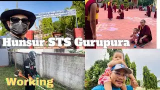 Cleaning STS Gurupura surrounding / Evening walk with my family /#Hunsur Rabgayling #tibetanvlogger