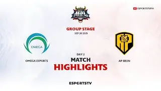 Omega Esports vs AP Bren HIGHLIGHTS MPL PH S16 | APBR VS OMG ESPORTSTV