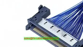 Individueller Kabelbaum LVDS-Kabel f&uuml;r Gro&szlig;format-Tintenstrahldrucker I-PEX MMC QCL70 LVDS-Kabel