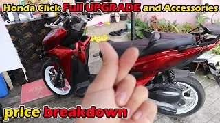 HONDA CLICK UPGRADES AND ACCESORRIES PRICE