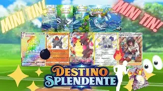 ✨ APRIAMO I MINI TIN DI DESTINO SPLENDENTE!! ✨ SPACCHETTAMENTO POK&Eacute;MON LEGGENDARIO 🔥