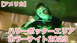 デス・イーター ～ホグズミードの危機～アメリカ版　ハリーポッターエリア 。ホグワーツ城に闇の印