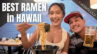 This is the BEST RAMEN in HAWAII | Golden Pork Tonkotsu Ramen Bar