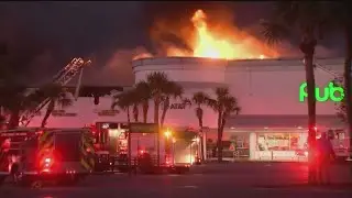 Fire reignites in St. Pete Beach shopping plaza