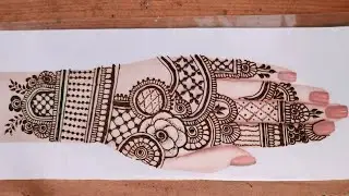 Stylish back hand mehndi designs l beautiful mehndi designs l trending mehndi designs l 