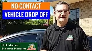 No-Contact Vehicle Drop Off Service at Modesti's - Precautions for Your Safety