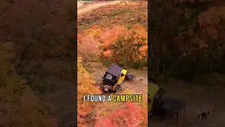 Breathtaking Autumn Campsite | Overlanding in the Fall #overlanding #camping