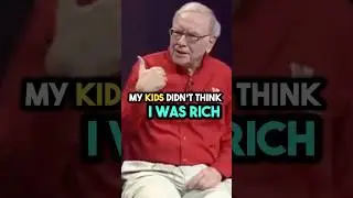 Warren Buffett: My Kids Didn&rsquo;t Know I Was Rich