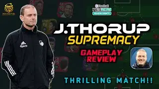 MOST THRILLING MATCH I'VE EVER PLAYED IN PES 2021 MOBILE | J. THORUP 4312 GAMEPLAY REVIEW