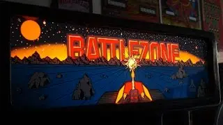 Аркадная игра Battlezone 1980 года! Atari Classic, вертикальный корпус... геймплей, обзор иллюстр...