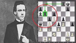 ОЧЕНЬ КАЧЕСТВЕННАЯ ПАРТИЯ 19 ВЕКА! ДАНИЕЛЬ ГАРВИЦ  VS ПОЛ МОРФИ. ГОЛЛАНДСКАЯ ЗАЩИТА.