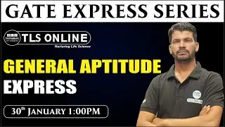 GATE EXPRESS SERIES | General Aptitude Express | Gate 2025 | Sanjay Singh |