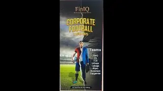 Final- FinIQ Corporate Football League 2023 Infosys VS FinIQ